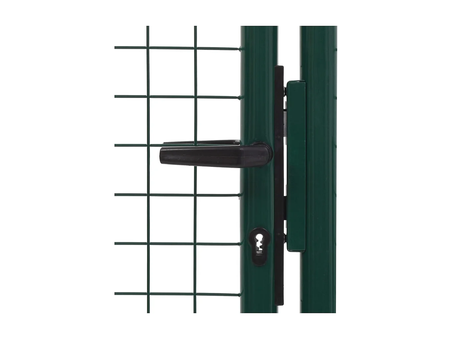 Portail de clôture Acier 100x75 Vert