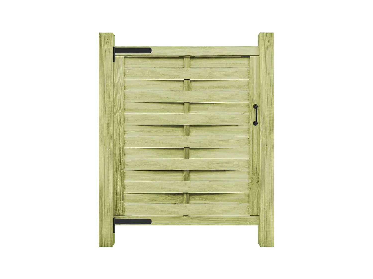 Portillon Bois de pin imprégné 100x125 Vert 2