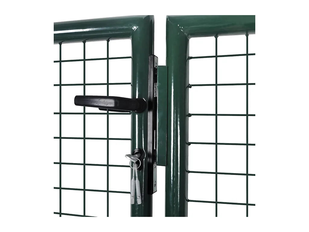 Portail de clôture Acier 306x150 Vert