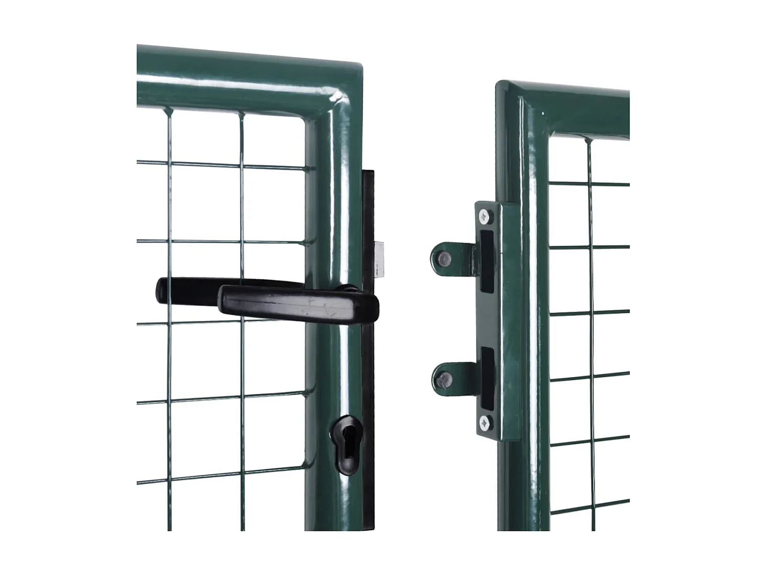 Portail de clôture Acier 306x150 Vert