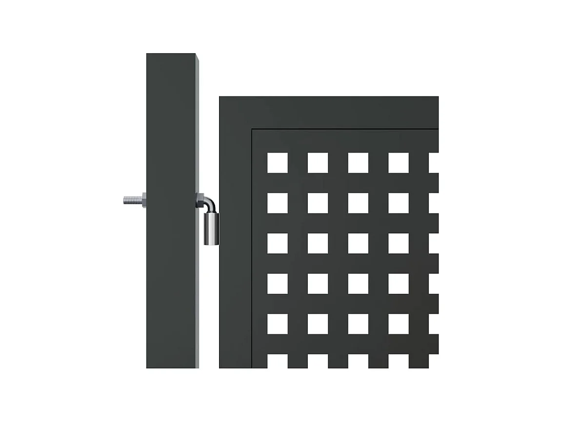 Portail de jardin anthracite 300x225 acier