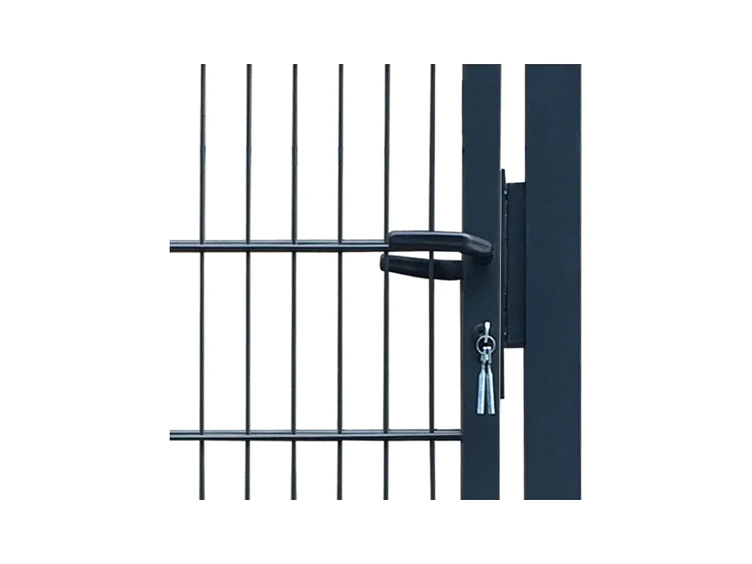 Portillon 2D (simple) Gris anthracite 106x190