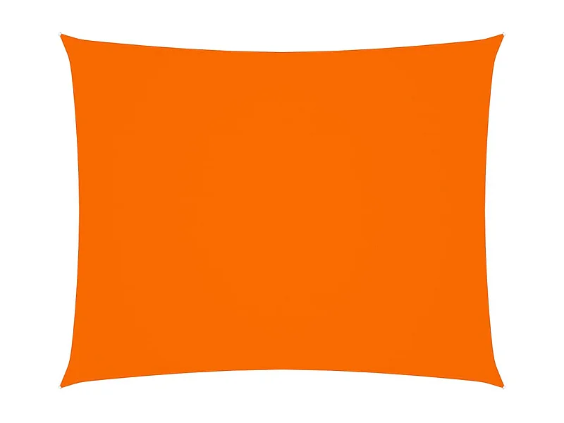 Voile de parasol Tissu Oxford rectangulaire 2,5x3 m Orange