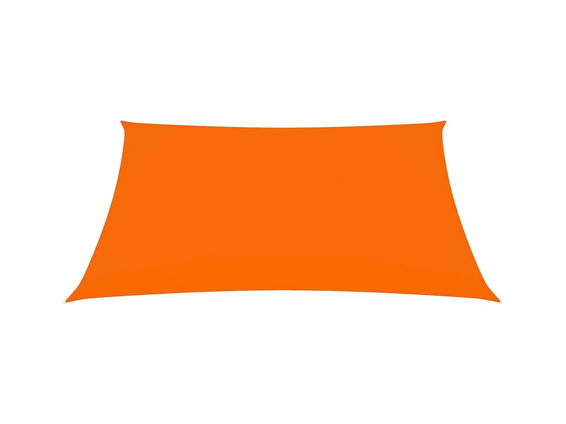 Voile de parasol Tissu Oxford rectangulaire 2,5x3 m Orange