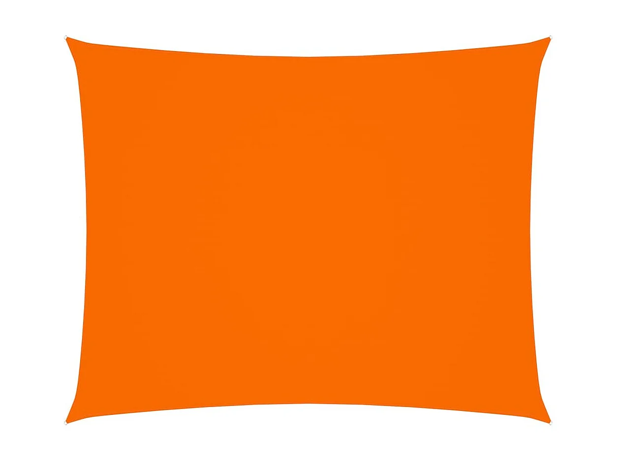 Voile de parasol Tissu Oxford rectangulaire 2,5x3 m Orange