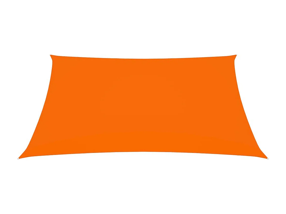 Voile de parasol Tissu Oxford rectangulaire 2,5x3 m Orange