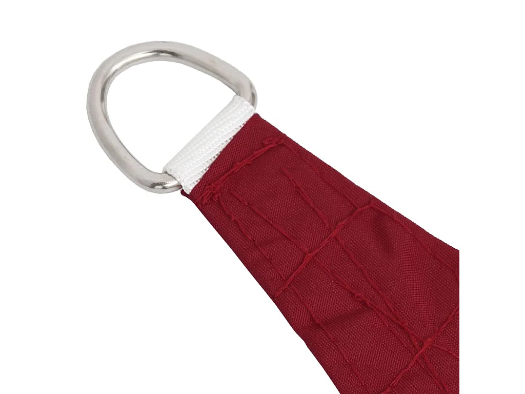 Voile de parasol Tissu Oxford rectangulaire 3x4,5 m Rouge