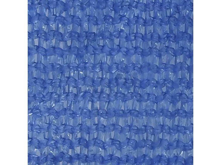 Voile d'ombrage 160g-m² rectangulaire bleu 3,5x4,5 m PEHD