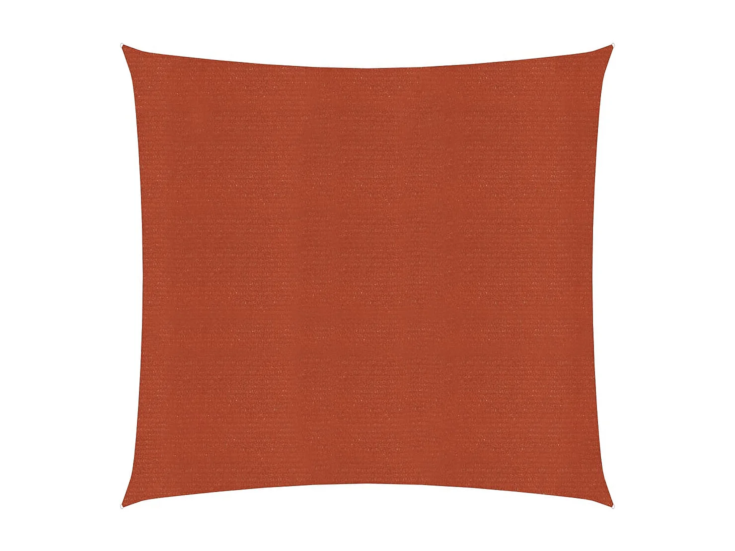Voile d'ombrage 160 g-m² Terre cuite 2x2,5 m PEHD