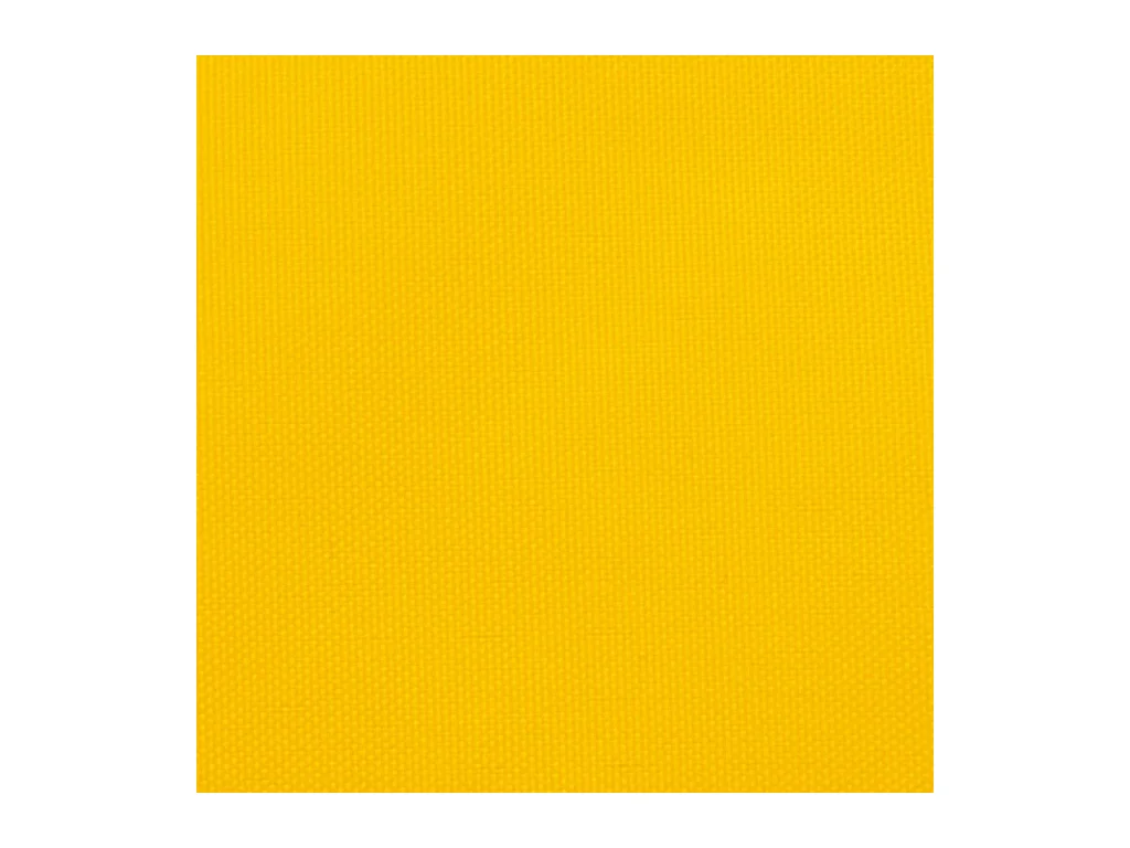 Voile de parasol Tissu Oxford rectangulaire 4x5 m Jaune