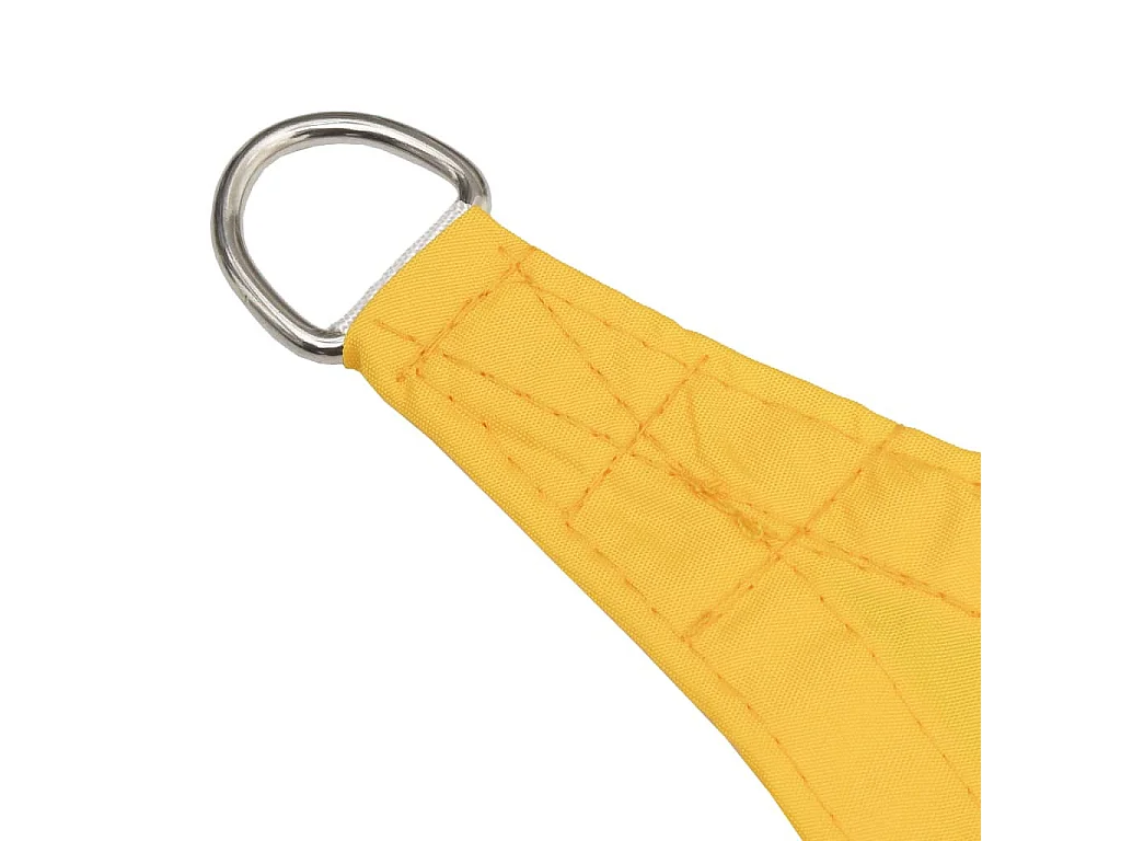 Voile de parasol Tissu Oxford rectangulaire 4x5 m Jaune