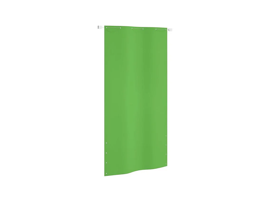 Écran de balcon Vert clair 120x240 Tissu Oxford