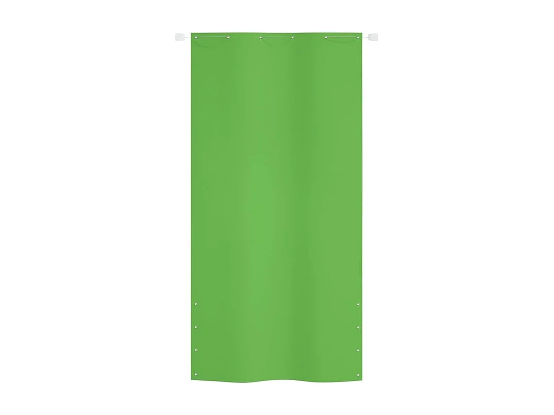 Écran de balcon Vert clair 120x240 Tissu Oxford
