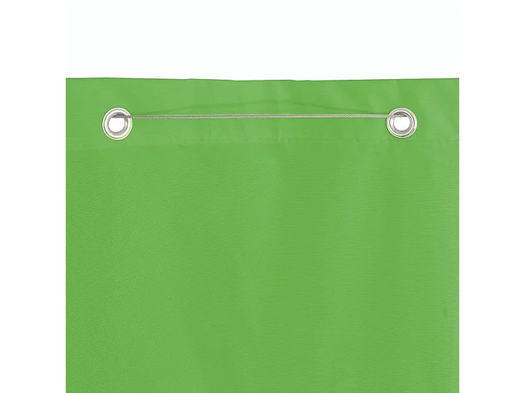Écran de balcon Vert clair 120x240 Tissu Oxford