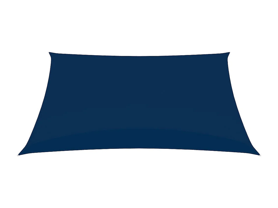 Voile de parasol Tissu Oxford rectangulaire 3x5 m Bleu