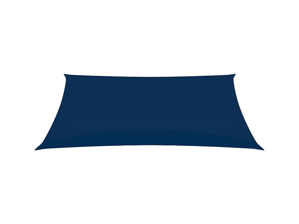 Voile de parasol Tissu Oxford rectangulaire 2x4 m Bleu