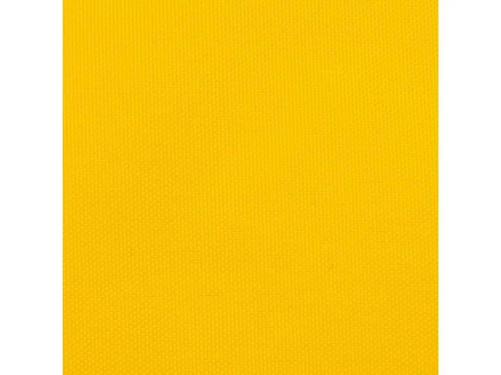 Voile de parasol Tissu Oxford rectangulaire 2x4 m Jaune