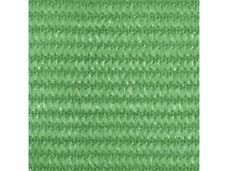Voile d'ombrage 160 g-m² rectangulaire vert clair 2x3,5 m PEHD
