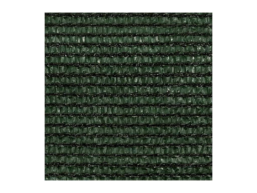 Voile d'ombrage 160 g-m² Vert foncé 2,5x5 m PEHD