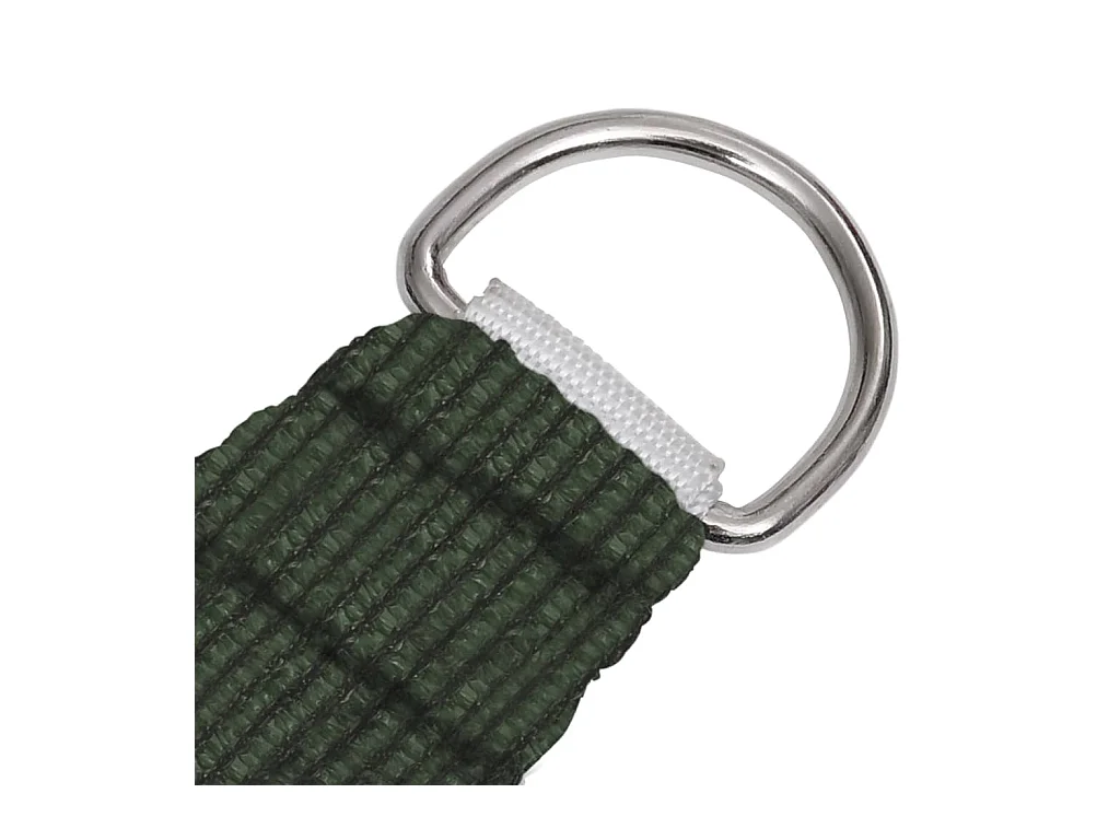 Voile d'ombrage 160 g-m² Vert foncé 2,5x5 m PEHD