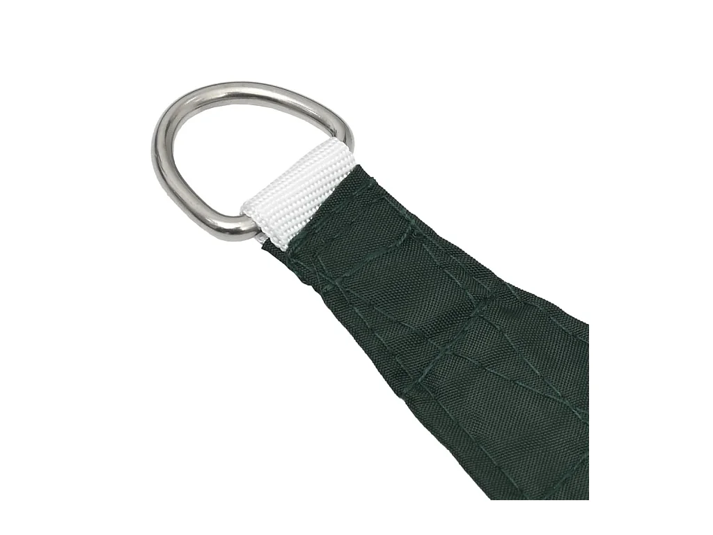 Voile de parasol Tissu Oxford rectangulaire 3x4,5 m Vert foncé