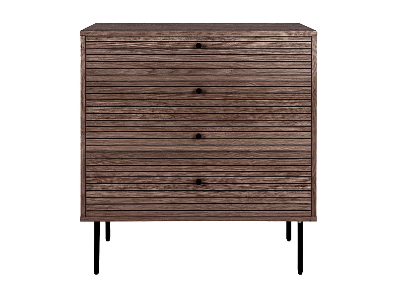 Kyoto Kommode 4 Schubladen Eichenfurnier.