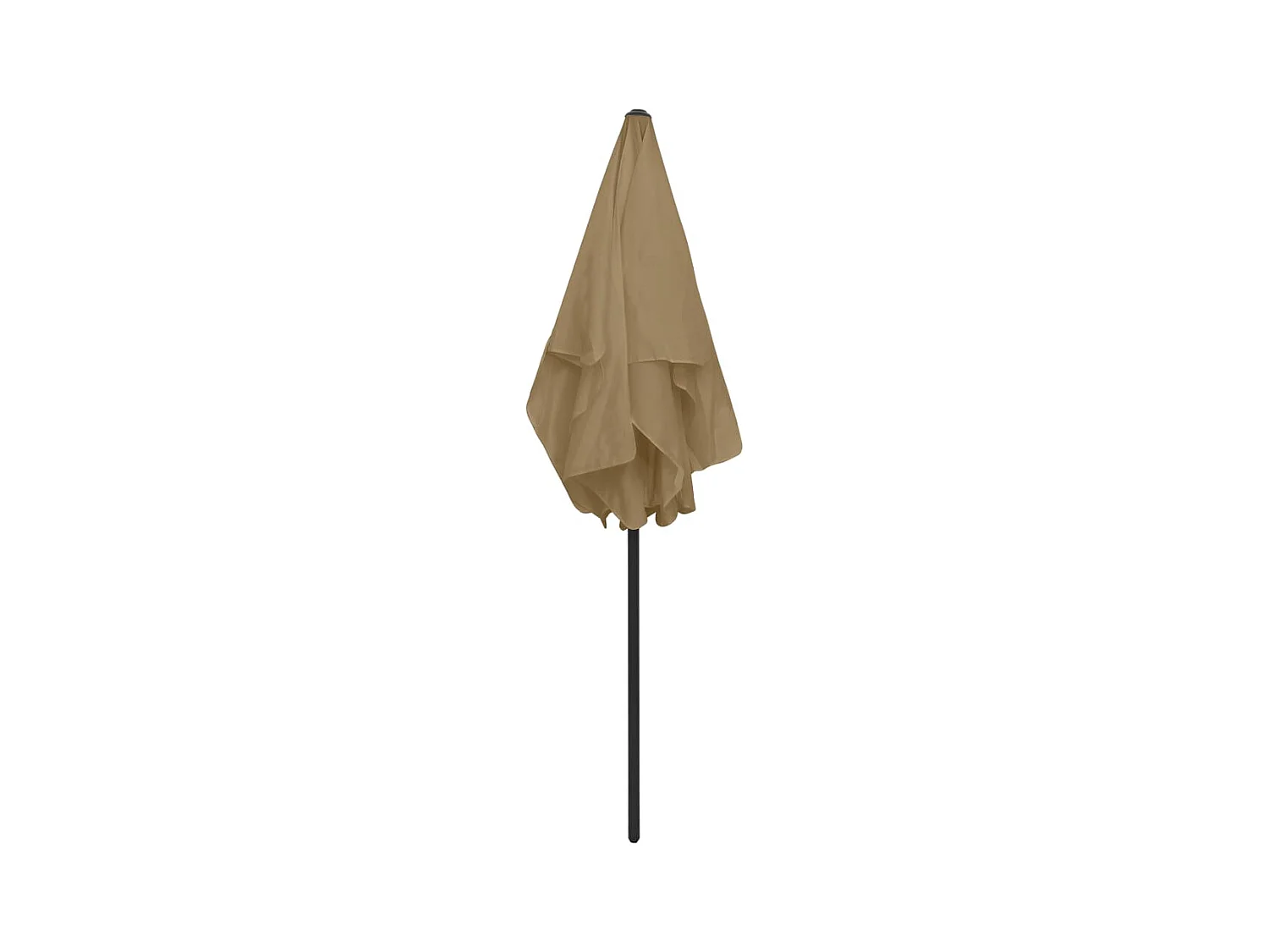 Parasol de plage Taupe 180x120