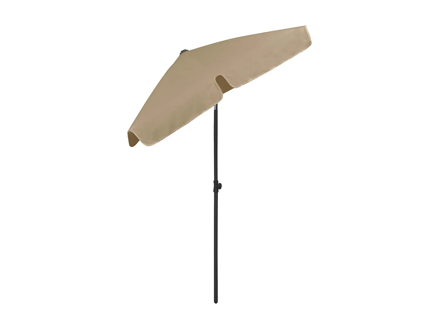 Parasol de plage Taupe 180x120