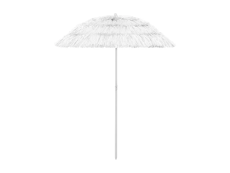 Parasol de plage Blanc 180cm