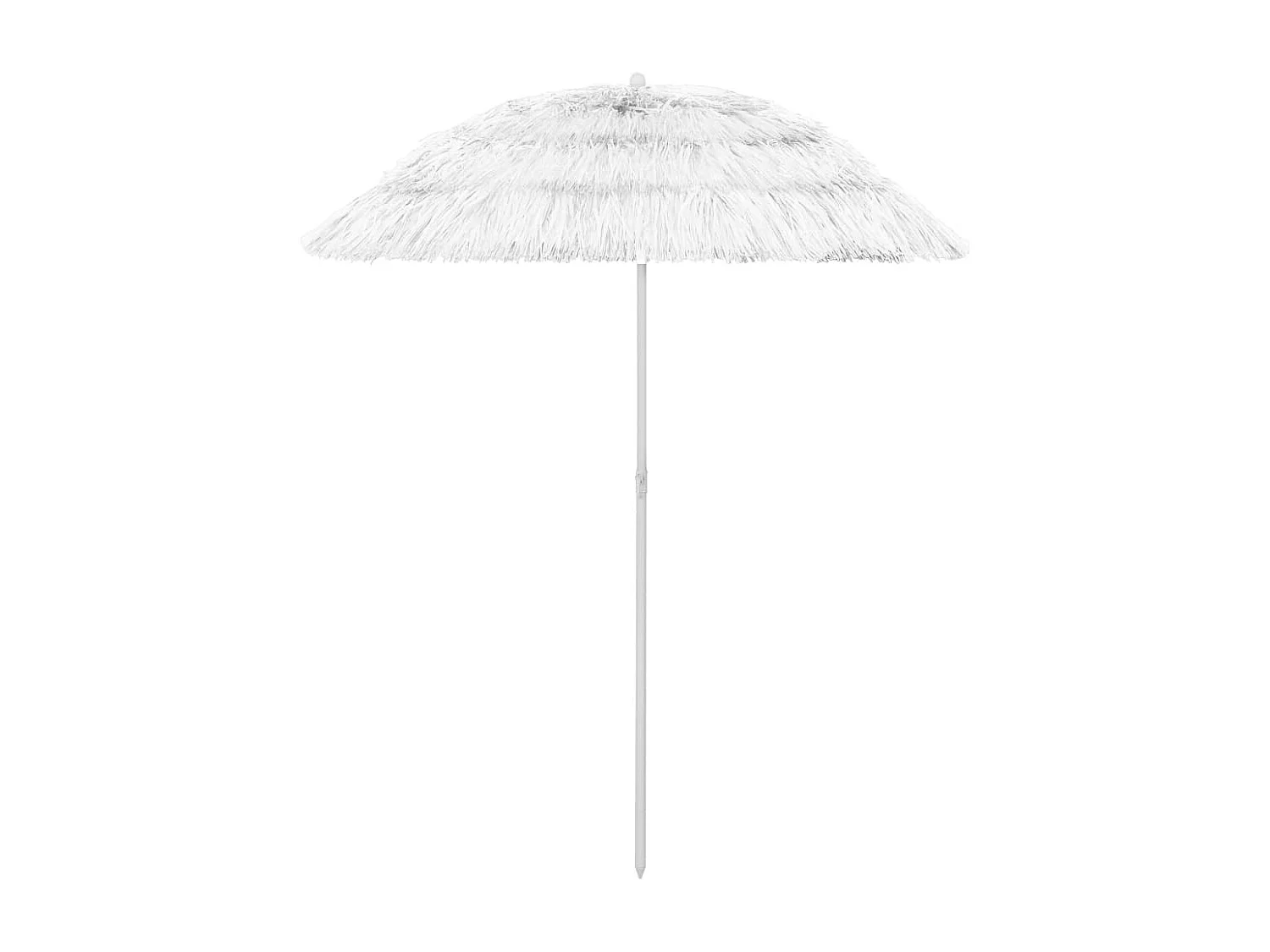 Parasol de plage Blanc 180cm