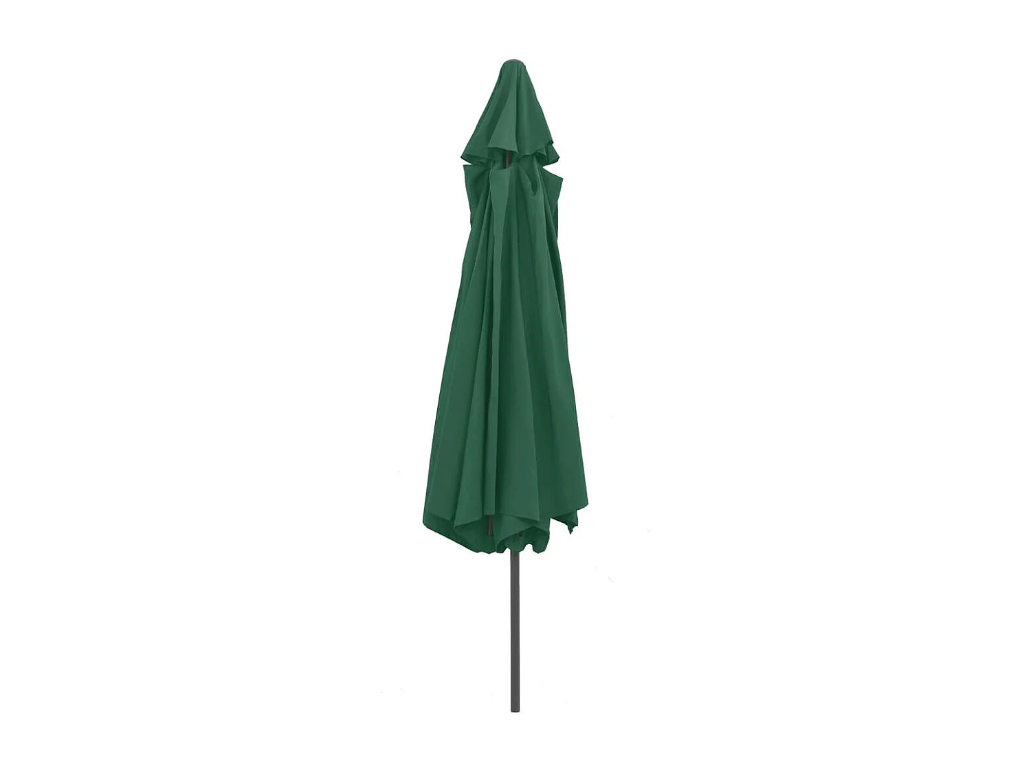 Parasol d'extérieur avec mât en métal 400cm Vert