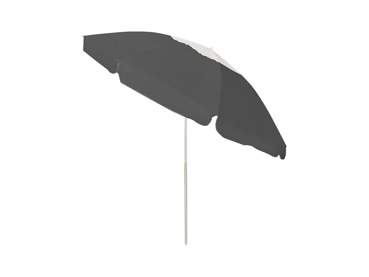 Parasol de plage Anthracite 240cm 2