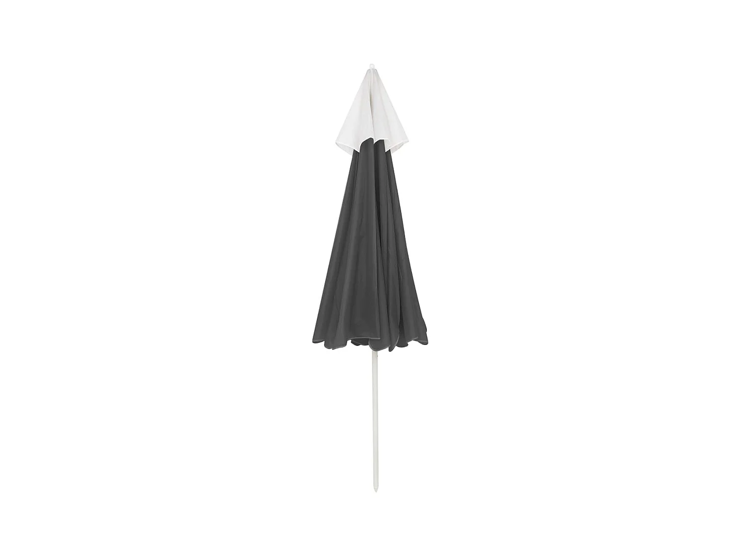 Parasol de plage Anthracite 240cm 2
