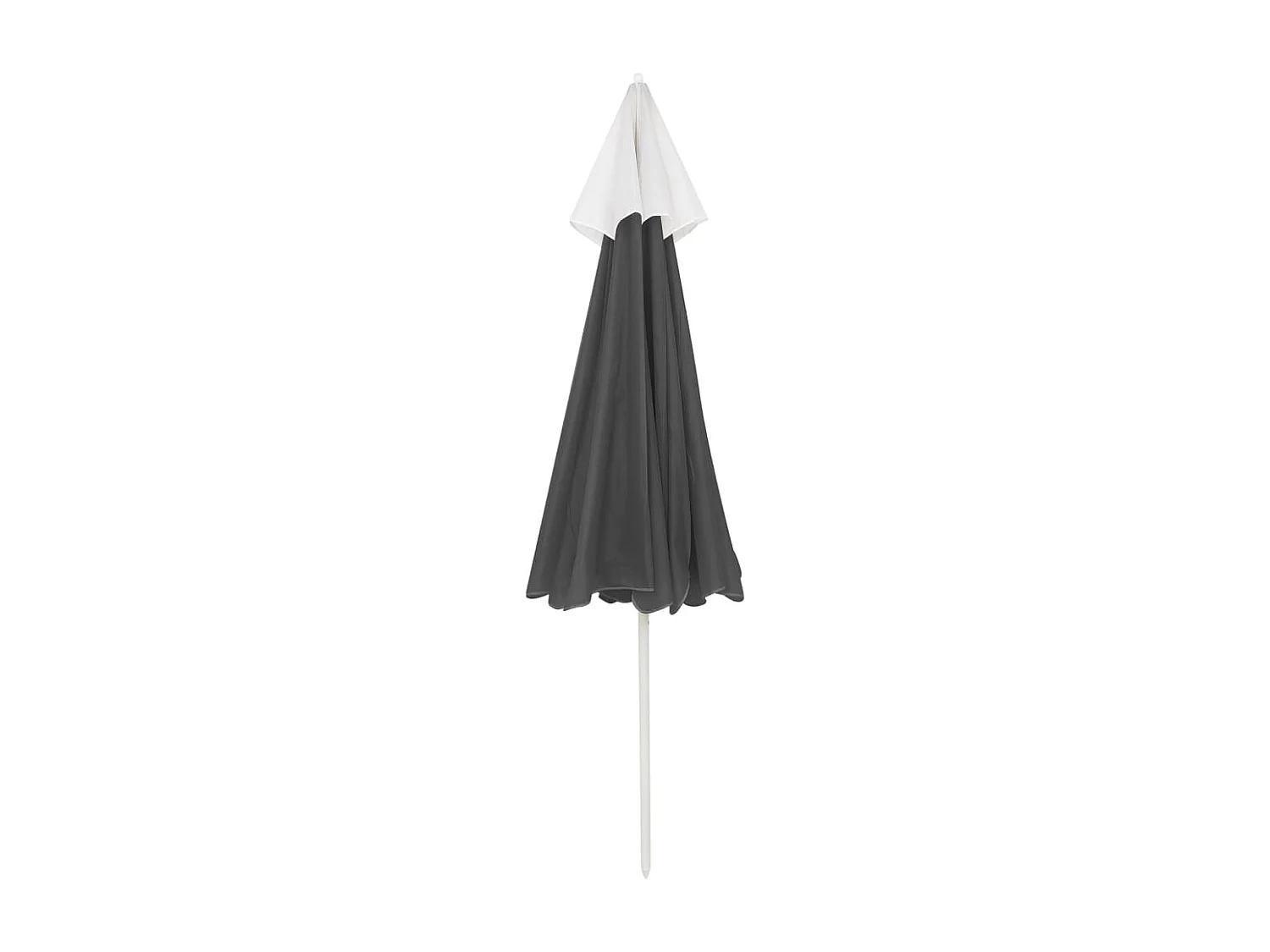 Parasol de plage Anthracite 240cm 2