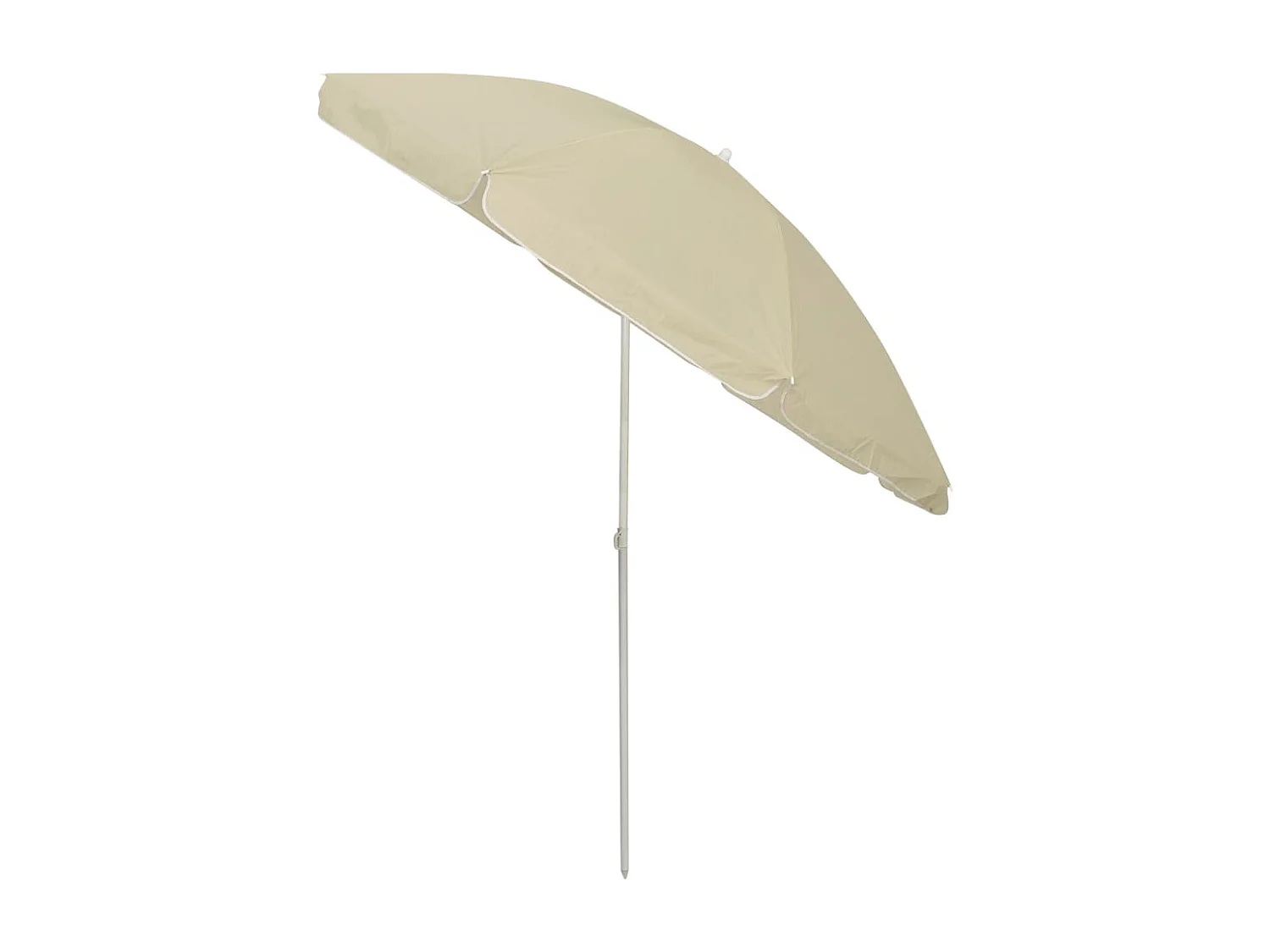 Parasol de plage Jaune sable 240cm 2