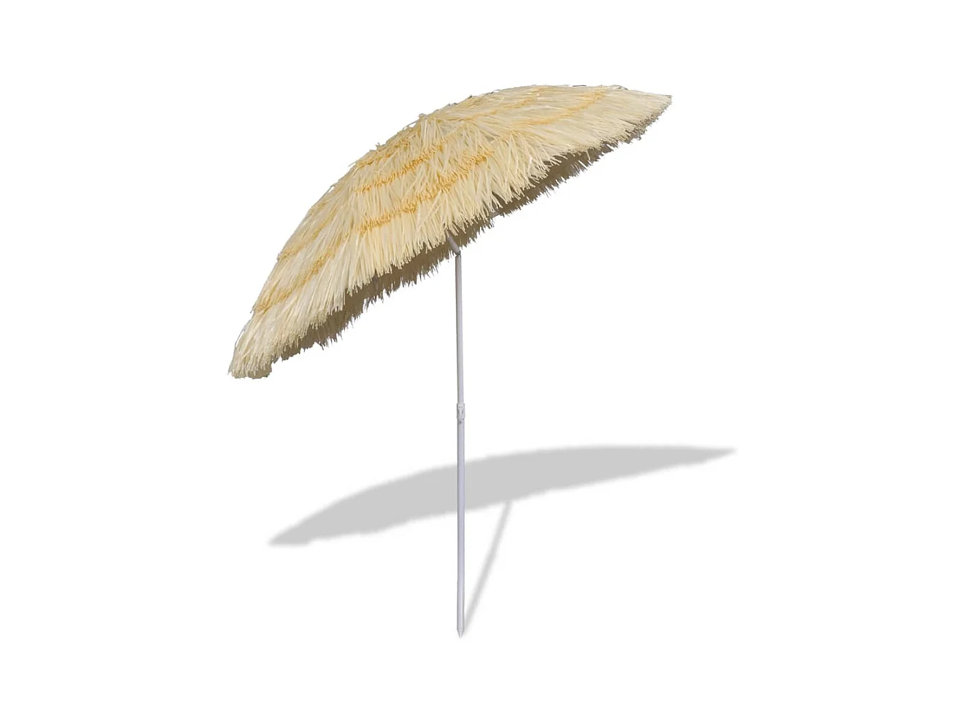 Parasol de plage inclinable style Hawaii