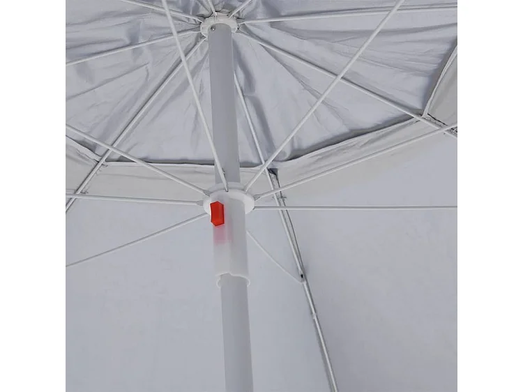 Parasol de plage avec parois latérales Sableux 215cm