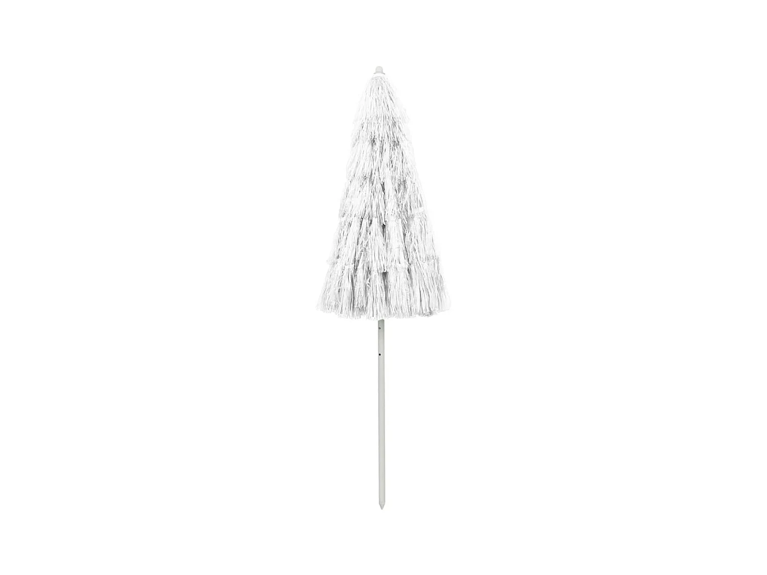 Parasol de plage Blanc 240cm