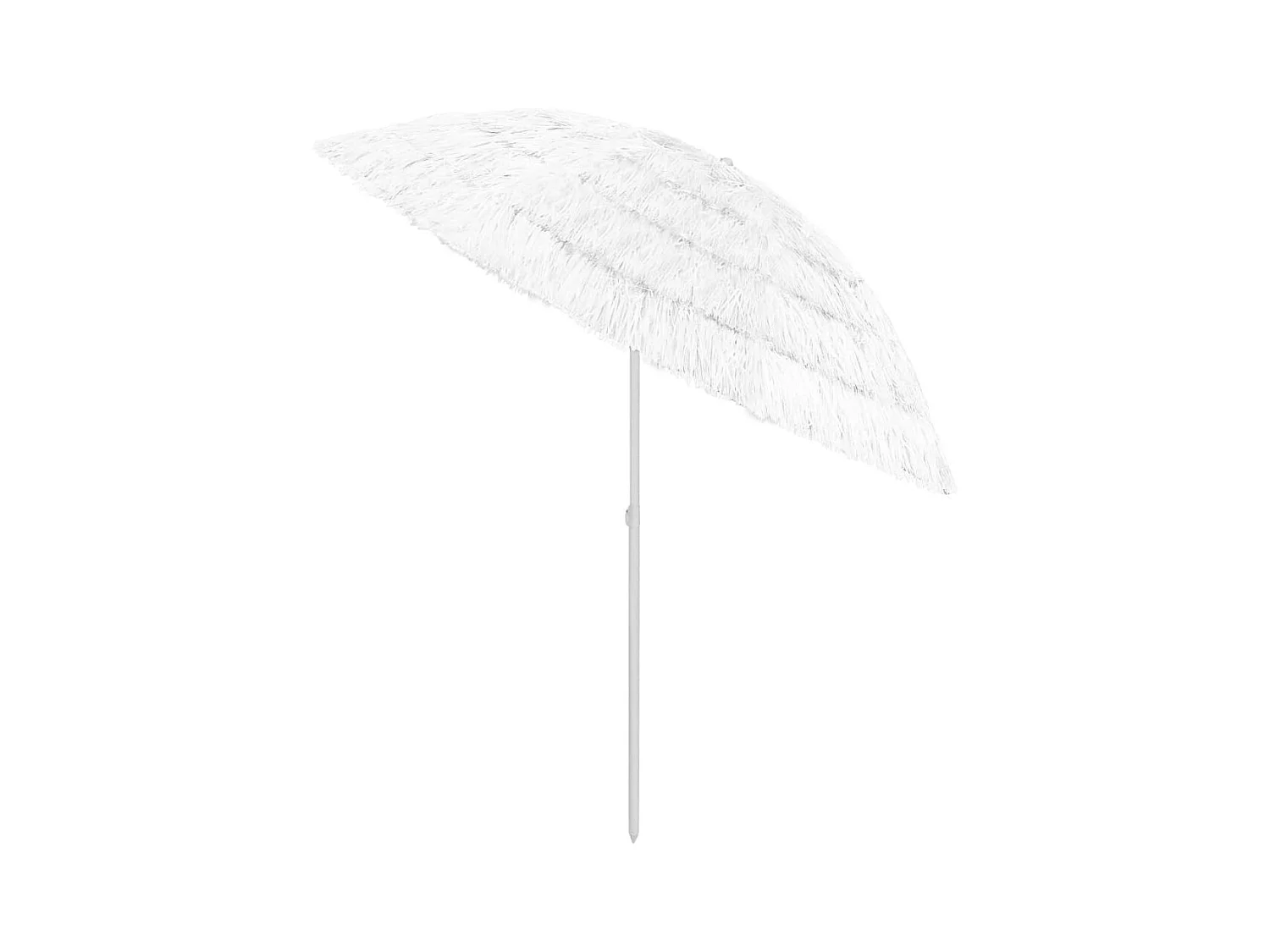 Parasol de plage Blanc 240cm