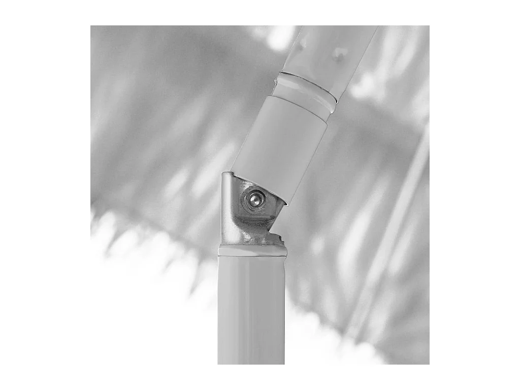 Parasol de plage Blanc 240cm