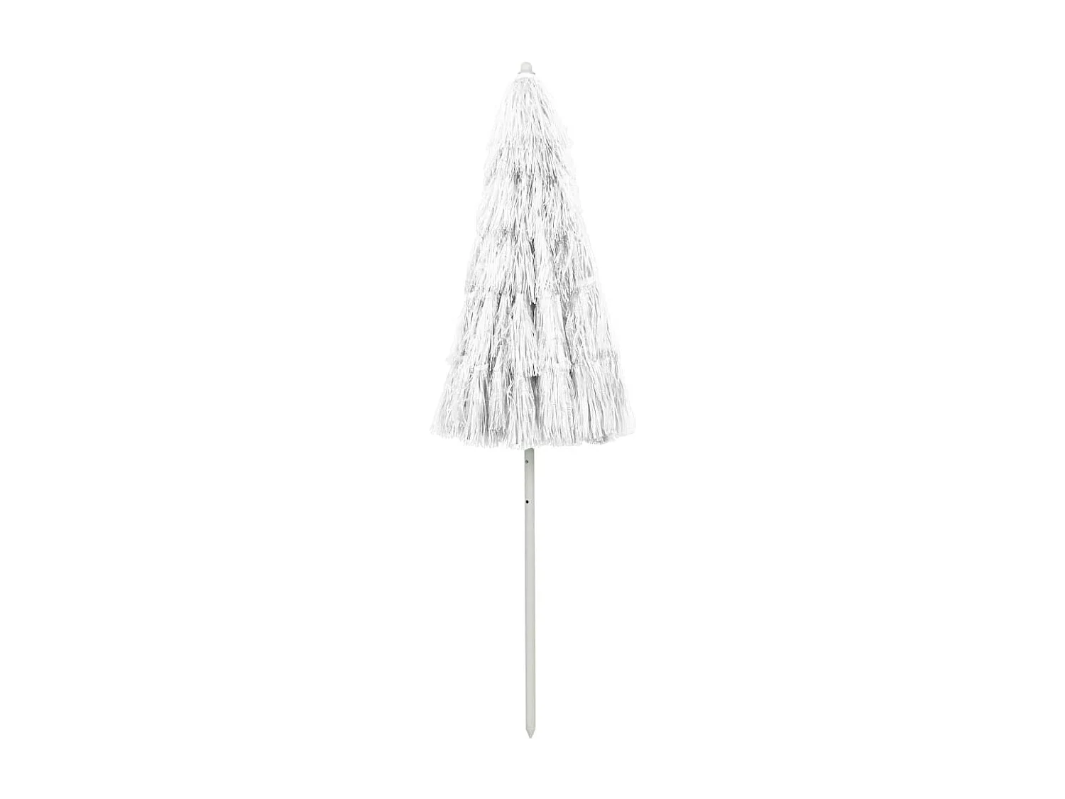 Parasol de plage Blanc 240cm