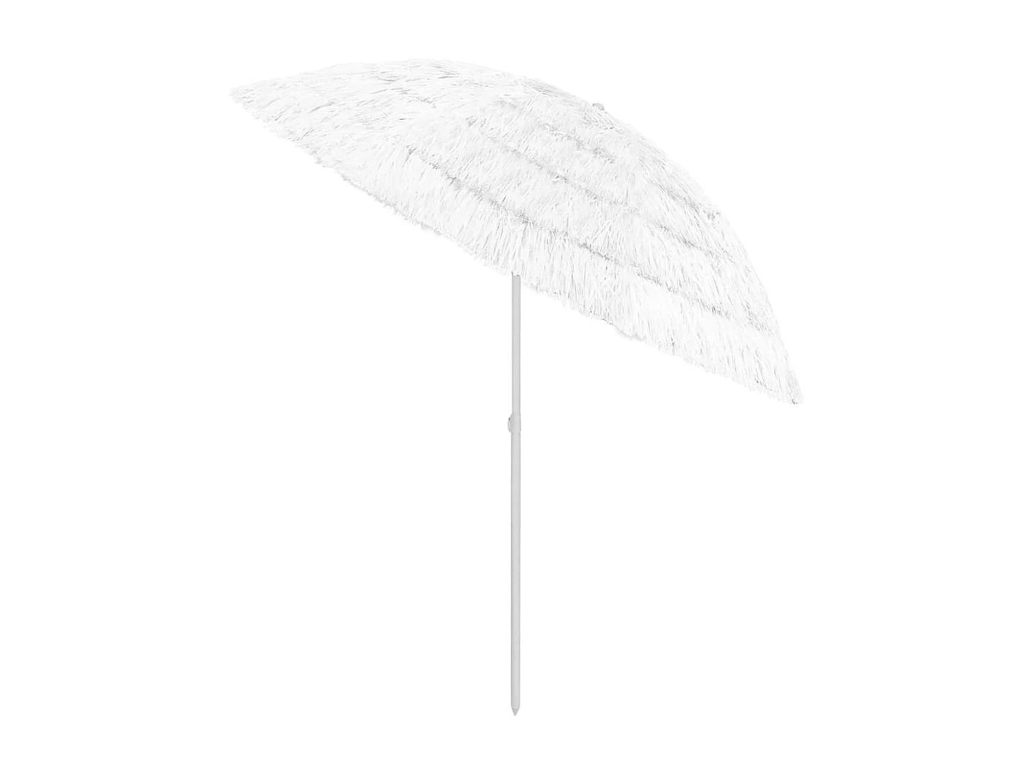 Parasol de plage Blanc 240cm
