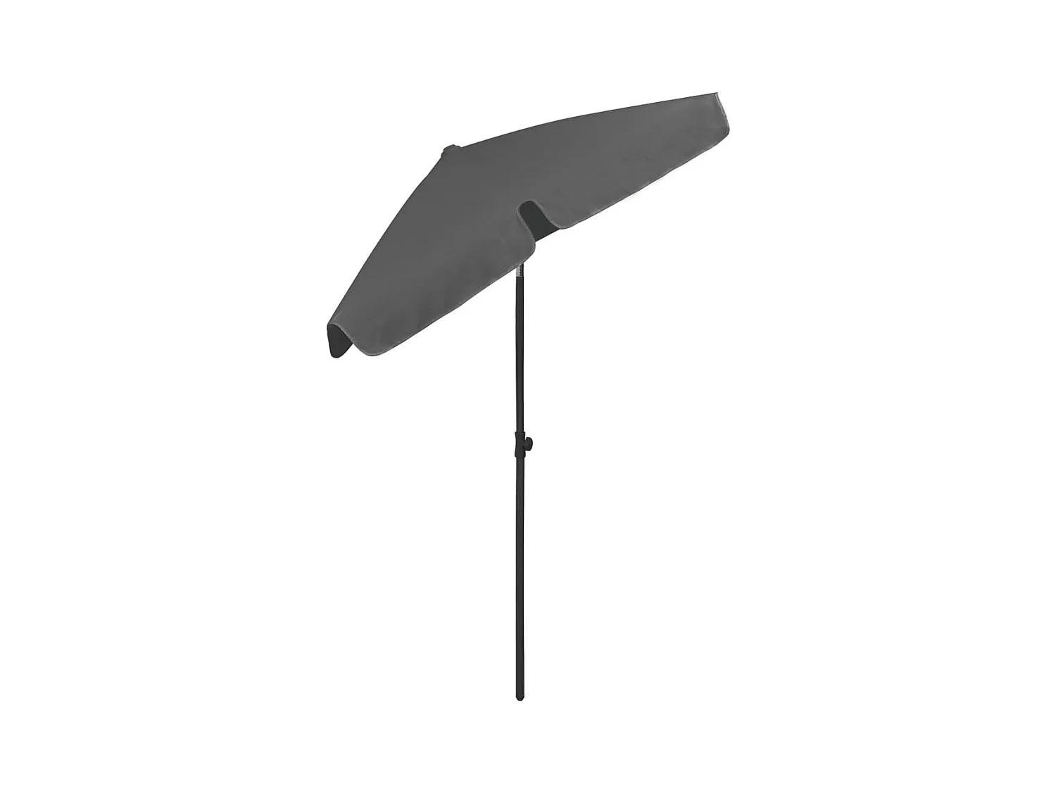 Parasol de plage Anthracite 180x120