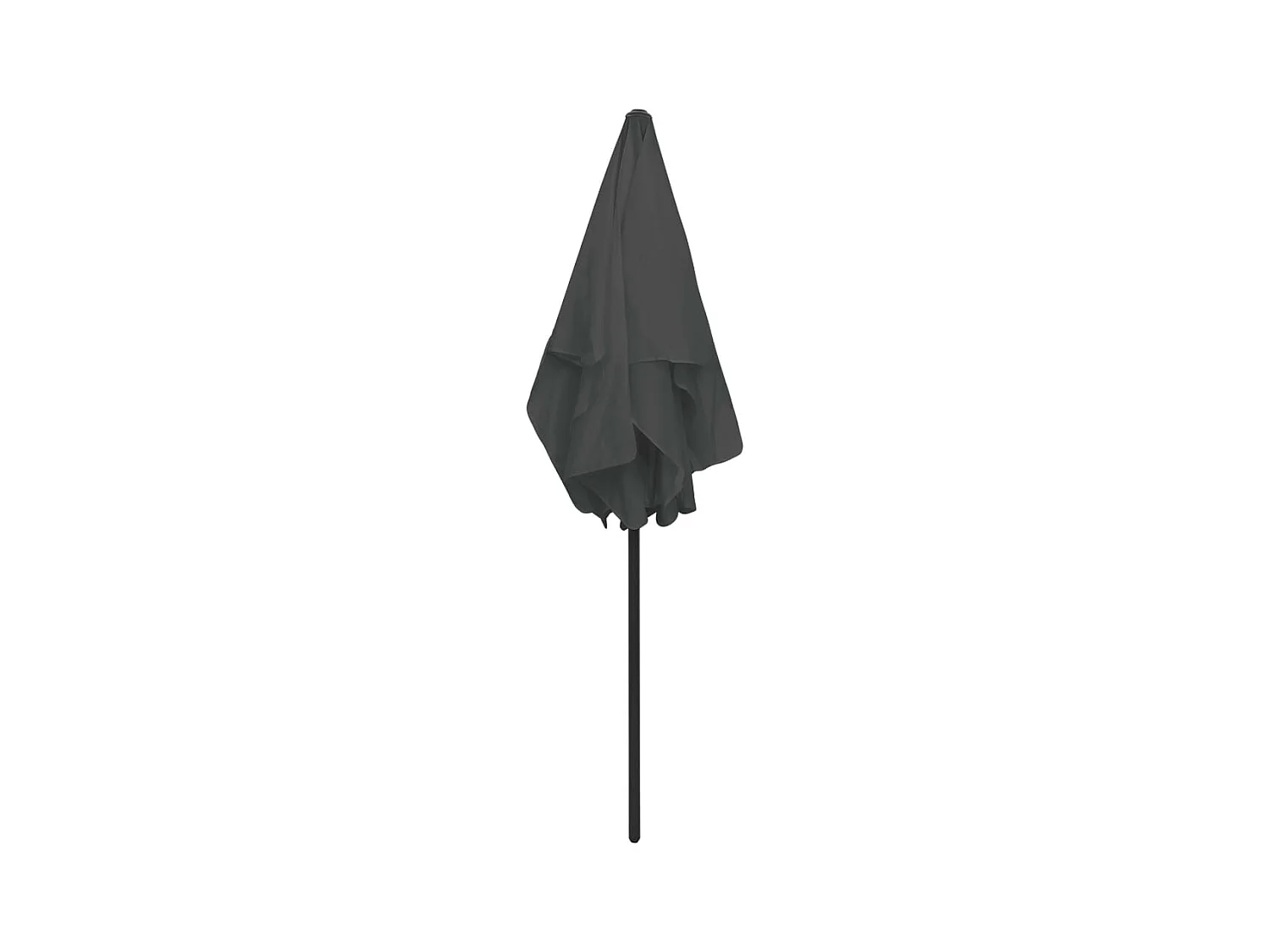 Parasol de plage Anthracite 180x120
