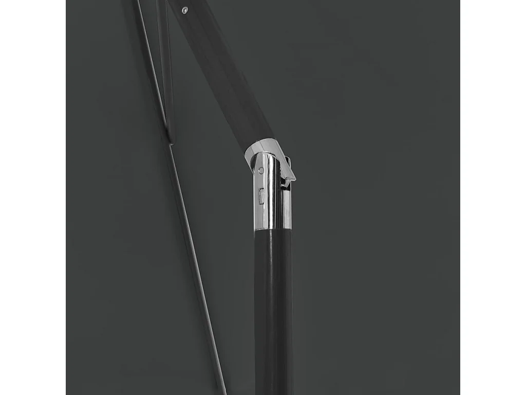 Parasol de plage Anthracite 180x120