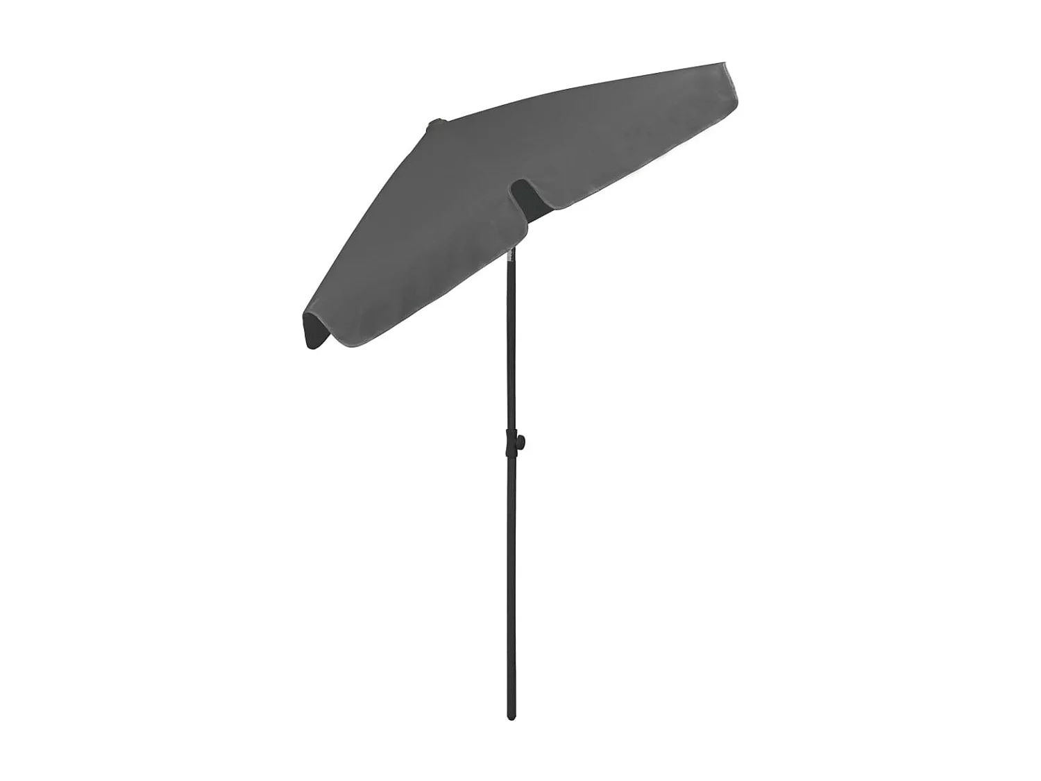 Parasol de plage Anthracite 180x120