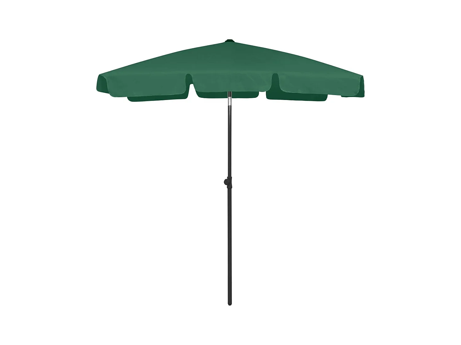 Parasol de plage Vert 180x120