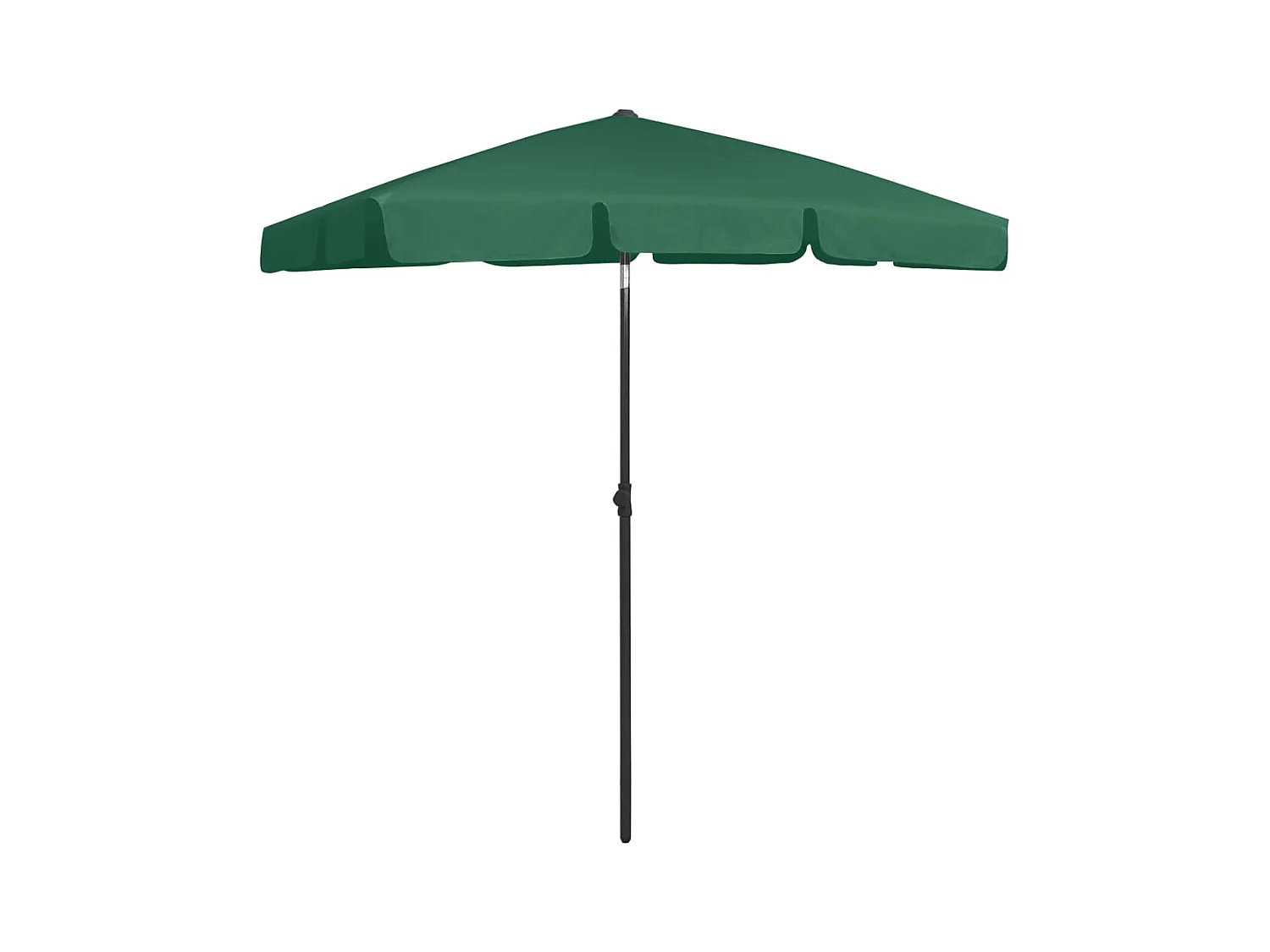 Parasol de plage Vert 180x120
