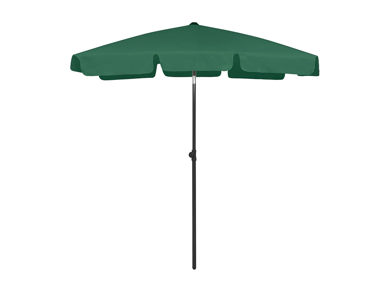 Parasol de plage Vert 180x120