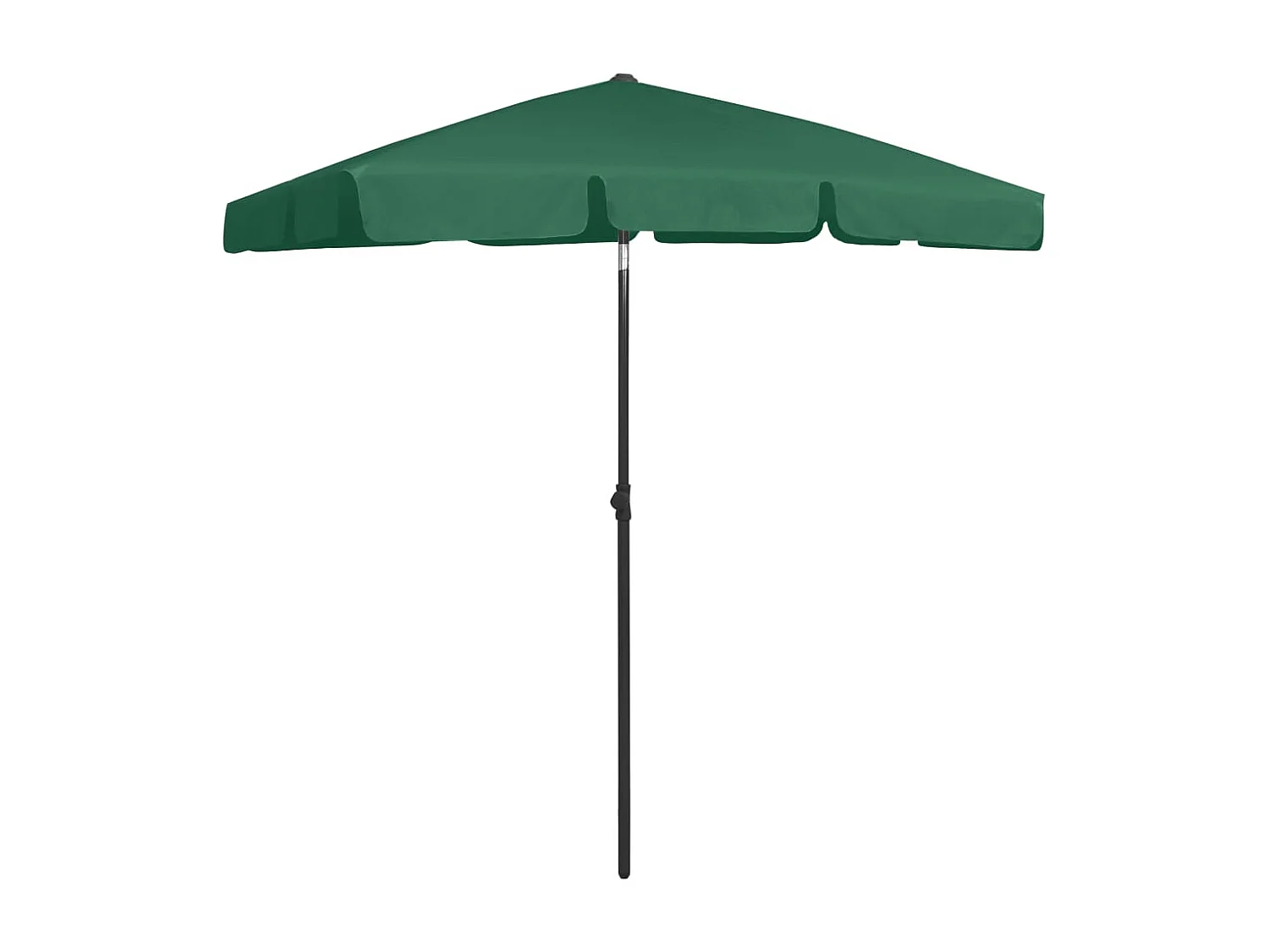 Parasol de plage Vert 180x120